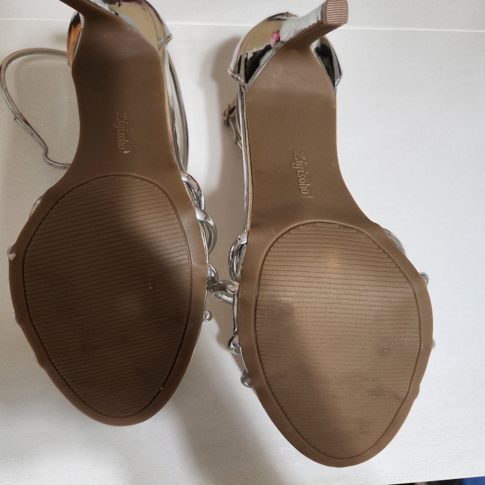 Zigi Soho silver sandals - Picture 3 of 3